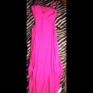 Long, summer dress, 2 side slits